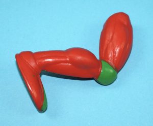 MOTU HE-MAN MASTERS OF THE UNIVERSE ORIGINAL SPARE PART MODULOK LEG (R) MALAYSIA 1985 MATTEL