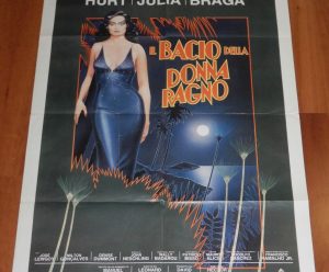 ORIGINAL MOVIE POSTER KISS OF THE SPIDER WOMAN 1985 ITALIAN FOLDED ONE-PANEL
