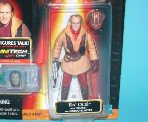 STAR WARS EPISODE 1 RIC OLIÉ MOC MOSC US CARD 1998 HASBRO