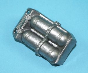 THE CORPS! ORIGINAL SPARE PART SHARK BACKPACK 1980s LANARD TOYS GI JOE KO