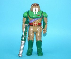 THUNDERCATS TUSKA WARRIOR 100% COMPLETE & ORIGINAL 1985 WORKS!