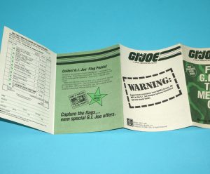 1984 GI JOE LEAFLET BROCHURE CATALOG "FOR TEAM MEMBERS ONLY" PROMO FORM HASBRO