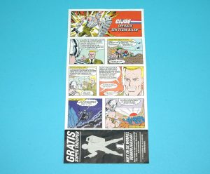 1988 GI JOE LEAFLET BROCHURE CATALOG "OPERATIE 1 TEGEN ALLEN" HASBRO NL DUTCH