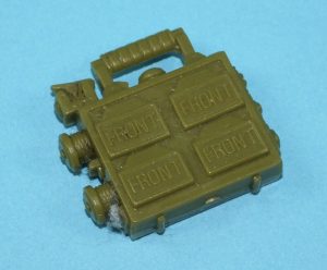 1989 GI JOE RECOIL v1 ORIGINAL SPARE PART CASE HASBRO