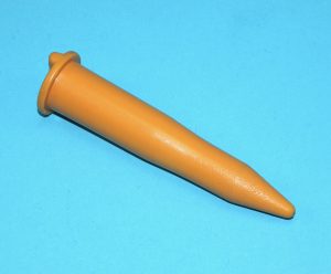1989 GI JOE THUNDERCLAP ORIGINAL SPARE PART AMMO SHELL MISSILE ROCKET HASBRO