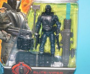 2009 GI JOE ROC ELITE VIPER v1 REGIMENT OFFICER MOC MOSC EURO CARD HASBRO