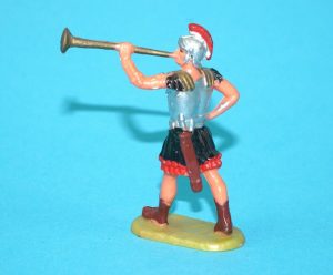ELASTOLIN 4CM 40MM SERIES No. 8404 ROMAN LEGIONARY 1960s GERMANY