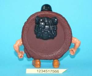 FOOD FIGHTERS REFRIGERATOR REJECTS CHIP THE RIPPER CHOCOLATE VARIANT 1988 MATTEL HTF