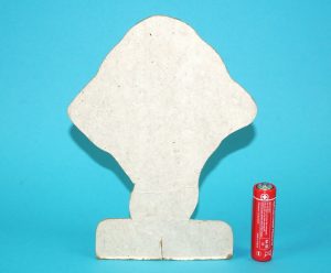 THE REAL GHOSTBUSTERS ORIGINAL SPARE PART GHOSTPOPPER CARDBOARD GREEN GHOST TARGET 1986 KENNER