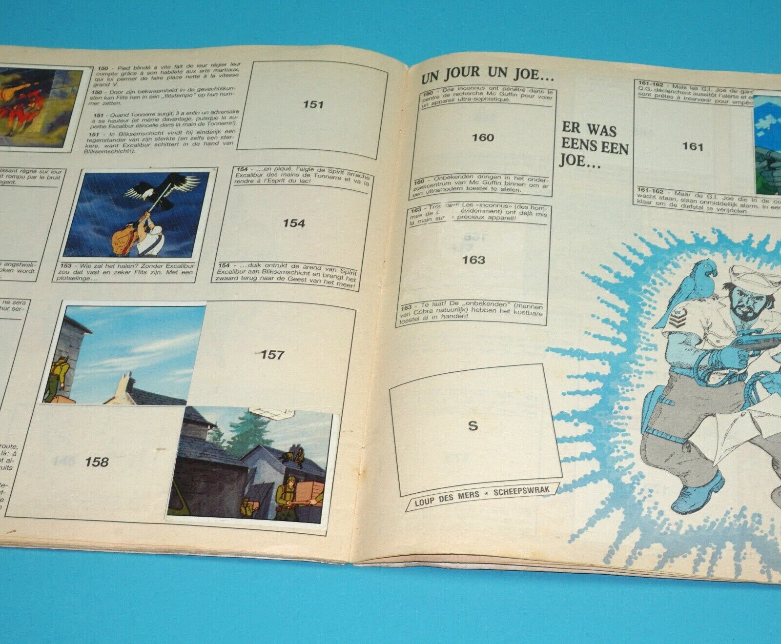 GI JOE STICKER ALBUM NOT COMPLETE 1988 PANINI HASBRO HOLLAND DUTCH - Image 7
