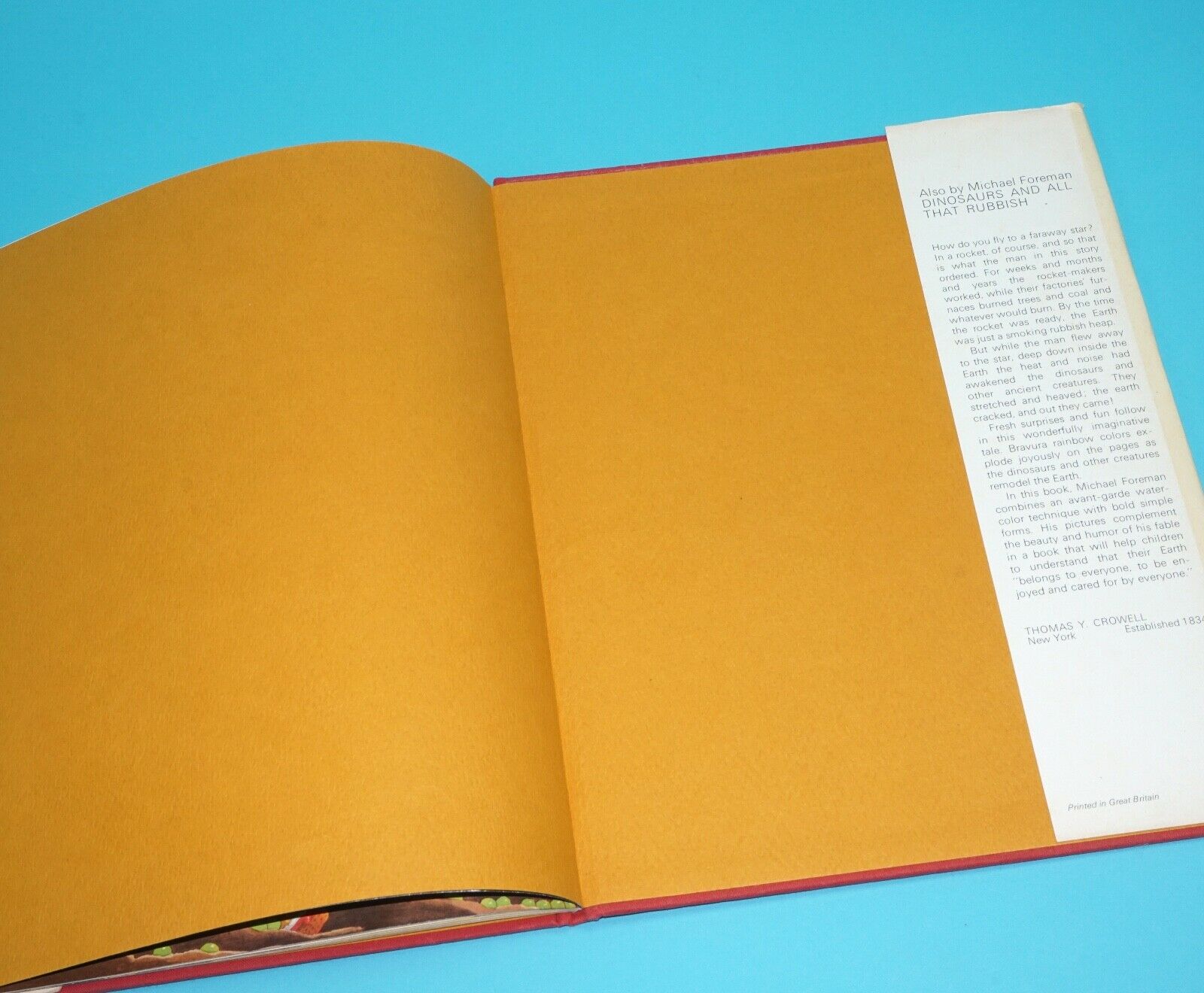 MICHAEL FOREMAN WAR AND PEAS 1974 FIRST UK HARDBACK EDITION - Image 9