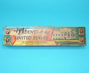 PRESIDENTS OF THE UNITED STATES SECOND SERIES IN ORIGINAL BOX 1960s MARX