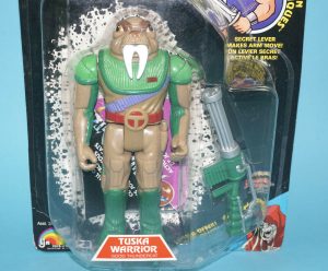 THUNDERCATS TUSKA WARRIOR MOC MOSC GRAND TOYS CANADA CARD 1985 LJN TOYS HTF