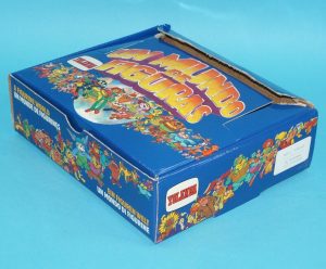 ULTRAMAN PVC TOY FIGURES ORIGINAL EMPTY COUNTER BOX YOLANDA COMANSI TSUBURAYA 1988