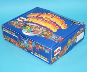 ULTRAMAN PVC TOY FIGURES ORIGINAL EMPTY COUNTER BOX YOLANDA COMANSI TSUBURAYA 1988