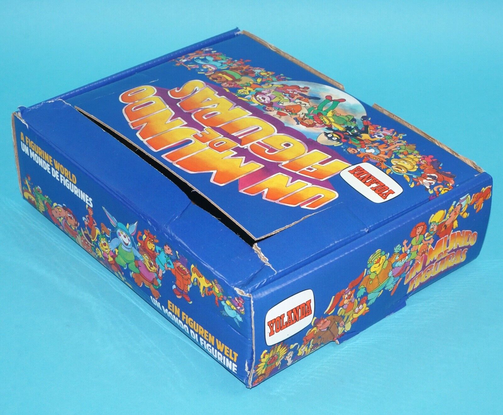 ULTRAMAN PVC TOY FIGURES ORIGINAL EMPTY COUNTER BOX YOLANDA COMANSI TSUBURAYA 1988 - Image 4